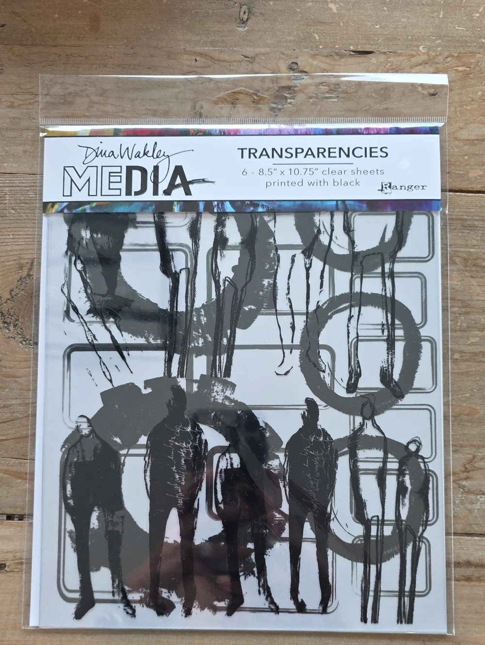 New Dina Wakley Media Transparencies